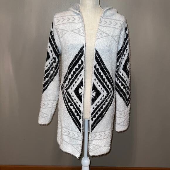 Copied - Northern Angel Super Soft Hooded Open Front Cardigan, NWT Size L - Picture 1 of 9